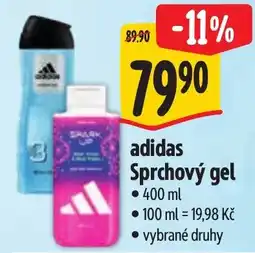 Albert adidas Sprchový gel nabídka