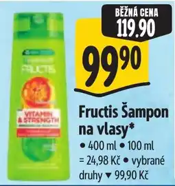Albert Fructis Šampon na vlasy nabídka