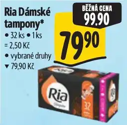 Albert Ria Dámské tampony nabídka