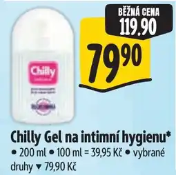 Albert Chilly Gel na intimní hygienu nabídka