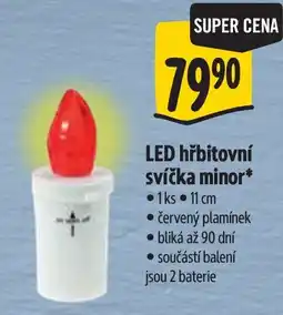 Albert LED hřbitovní svíčka minor* nabídka