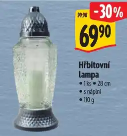 Albert Hřbitovní lampa nabídka