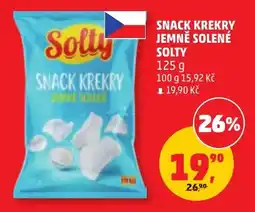 Penny Market Solty snack kreky jemně solené nabídka