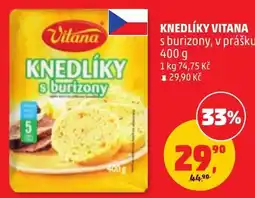 Penny Market Vitana knedlíky s burizony nabídka