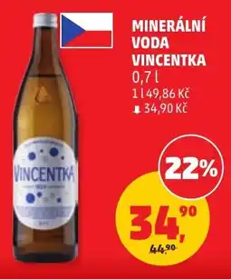 Penny Market Vincentka minerální voda nabídka