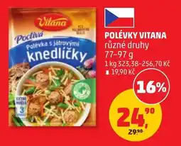 Penny Market Vitana polévky s játrovými knedlíčky nabídka
