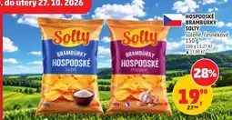 Penny Market Solty brambůrky hospodské nabídka
