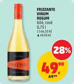 Penny Market Frizzante vinum regum bílé, rosé nabídka