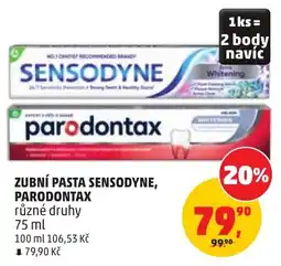 Penny Market Zubní pasta sensodyne, parodontax nabídka