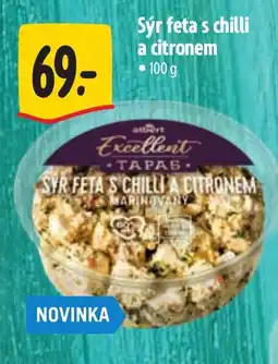 Albert Excellent sýr feta s chilli a citronem nabídka