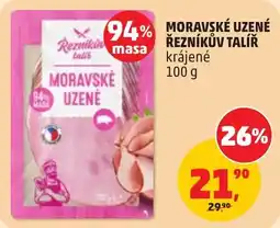 Penny Market Reznikin talíř Moravské uzené nabídka