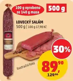 Penny Market Lovecký salám nabídka