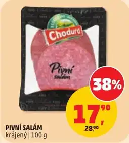 Penny Market Chodura pivní salám nabídka
