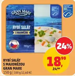 Penny Market Gran Mare rybí salát s majonézou nabídka