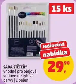 Penny Market Cretacolor sada štětců nabídka