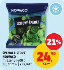 Penny Market Nowaco špenát listový nabídka