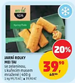 Penny Market Mei Tai jarní rolky se zeleninou, s kuřecím masem nabídka