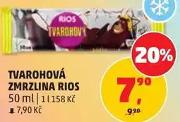 Penny Market Rios tvarohová zmrzlina nabídka
