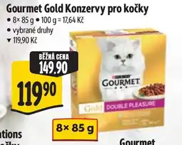 Albert Gourmet Gold konzervy pro kočky nabídka