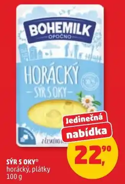 Penny Market Bohemilk horácký sýr s oky nabídka