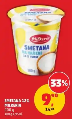 Penny Market Milkeria smetana 12% tuku nabídka