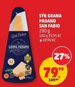 Penny Market San Fabio grana padano nabídka
