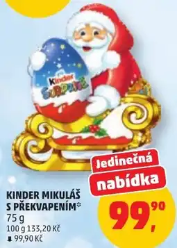 Penny Market Kinder mikuláš s překvapením nabídka