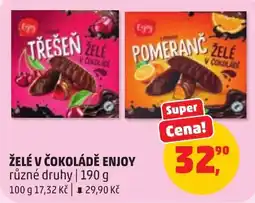 Penny Market Enjoy želé v čokoládě nabídka