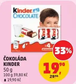 Penny Market Kinder čokoláda nabídka