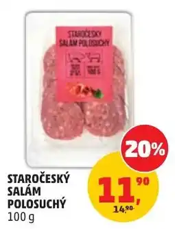 Penny Market Staročeský salám polosuchý nabídka