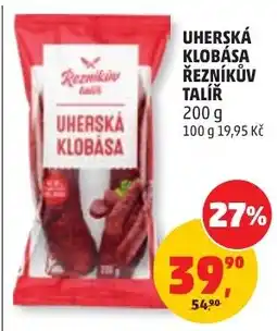 Penny Market Reznikov uherska klobasa nabídka