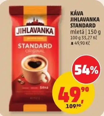 Jihlavanka káva standard mletá