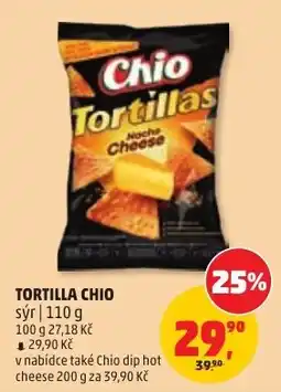 Penny Market Chio tortillas sýr nabídka