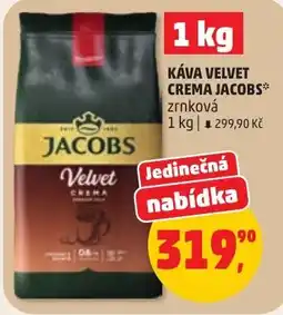 Penny Market Jacobs Kava Velvet Crema nabídka
