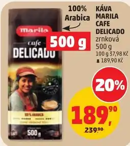 Penny Market Marila káva cafe delicado nabídka