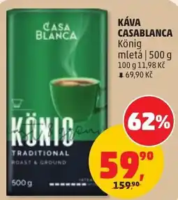 Penny Market Káva casablanca könig mletá nabídka