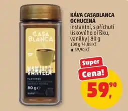 Penny Market Casablancá káva ochucená instantní s příchutí lískového oříšku vanilky nabídka