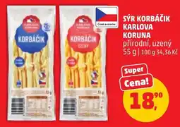 Penny Market Sýr korbačík karlova koruna nabídka