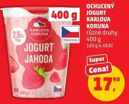 Penny Market Ochucený jogurt karlova koruna nabídka