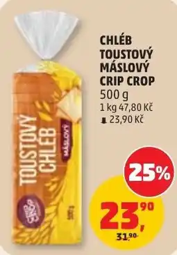Penny Market Mášlový chléb toustový nabídka