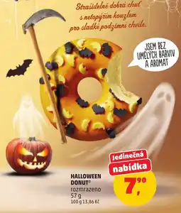 Penny Market Halloween donut nabídka