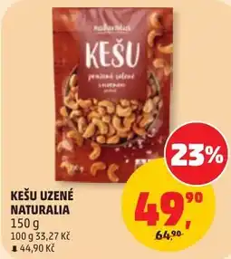 Penny Market Kešu uzené naturalia nabídka