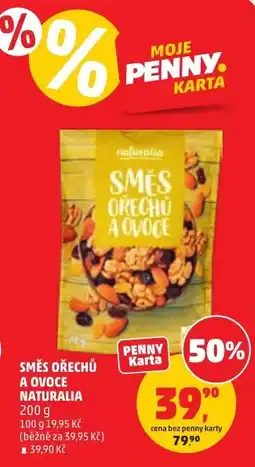 Penny Market Naturalia směs ořechů a ovoce nabídka