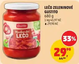 Penny Market Gustito lečo zeleninové gustito nabídka
