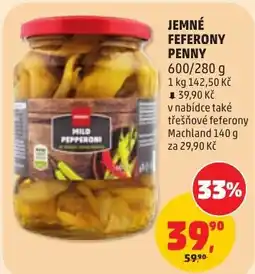 Penny Market Penny jemné feferony nabídka