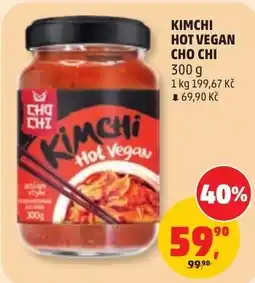 Penny Market Cho Chi Kimchi Hot Vegan nabídka
