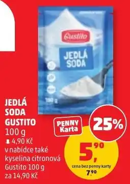 Penny Market Jedlá soda gustito nabídka