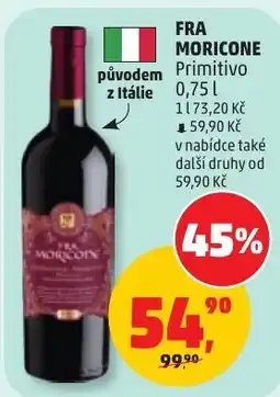 Penny Market Fra Moricone Primitivo nabídka