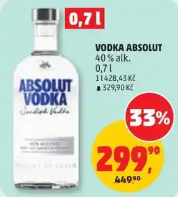 Penny Market Absolut Vodka nabídka