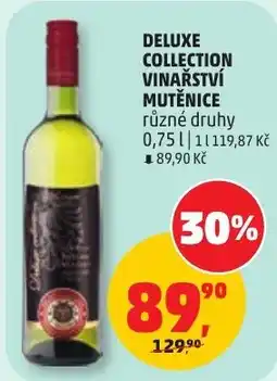 Penny Market Deluxe Collection Vinařství Mutěnice nabídka